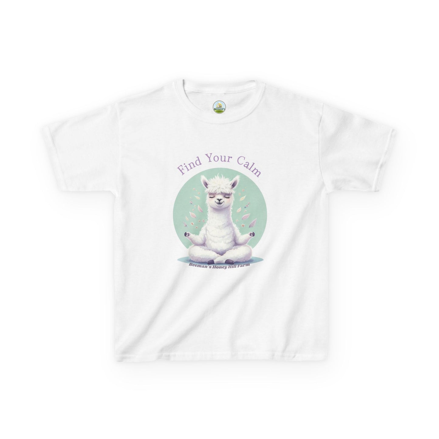 Alpaca Find Your Calm Kids Tee