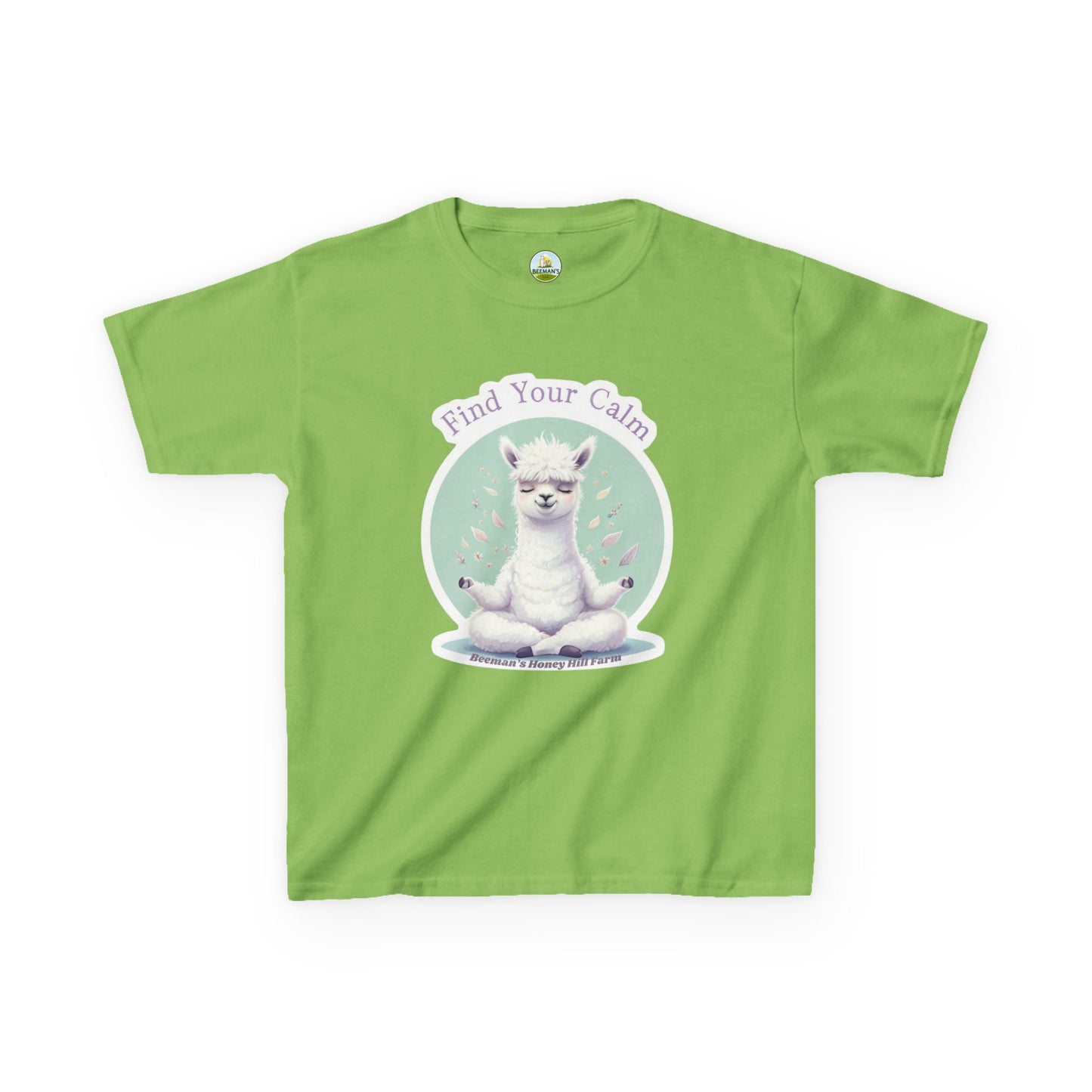 Alpaca Find Your Calm Kids Tee