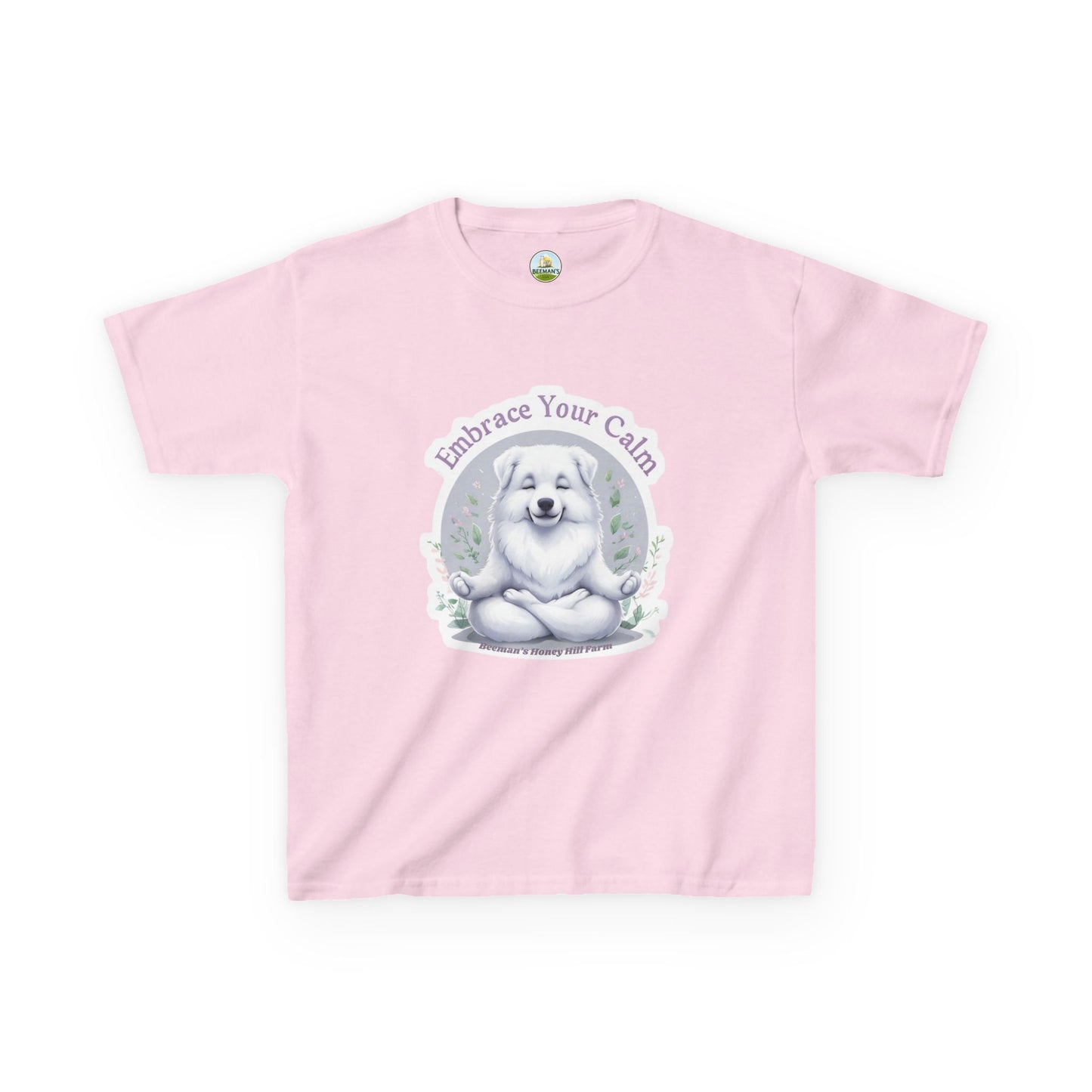 Great Pyrenees Embrace Your Calm Kids Tee