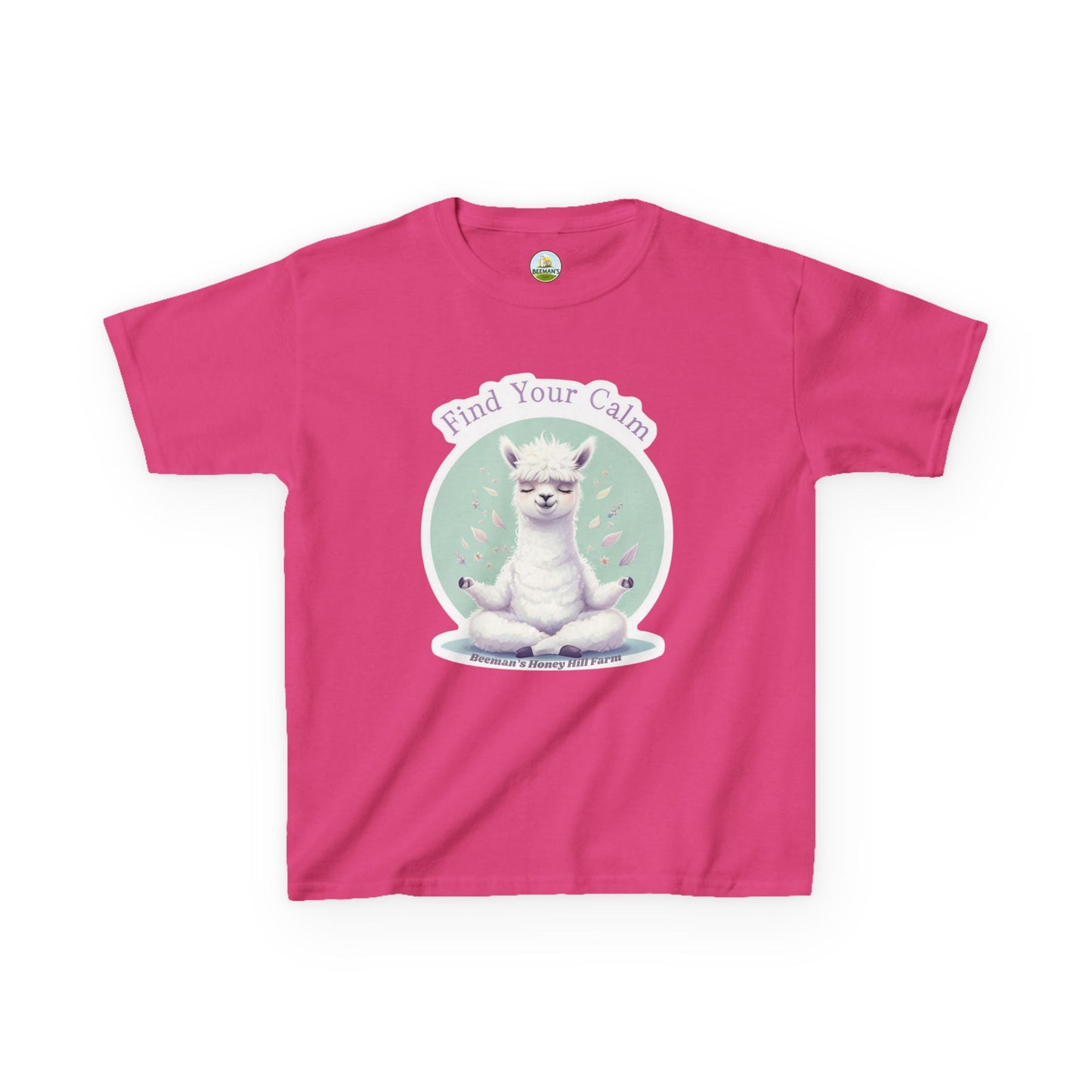 Alpaca Find Your Calm Kids Tee