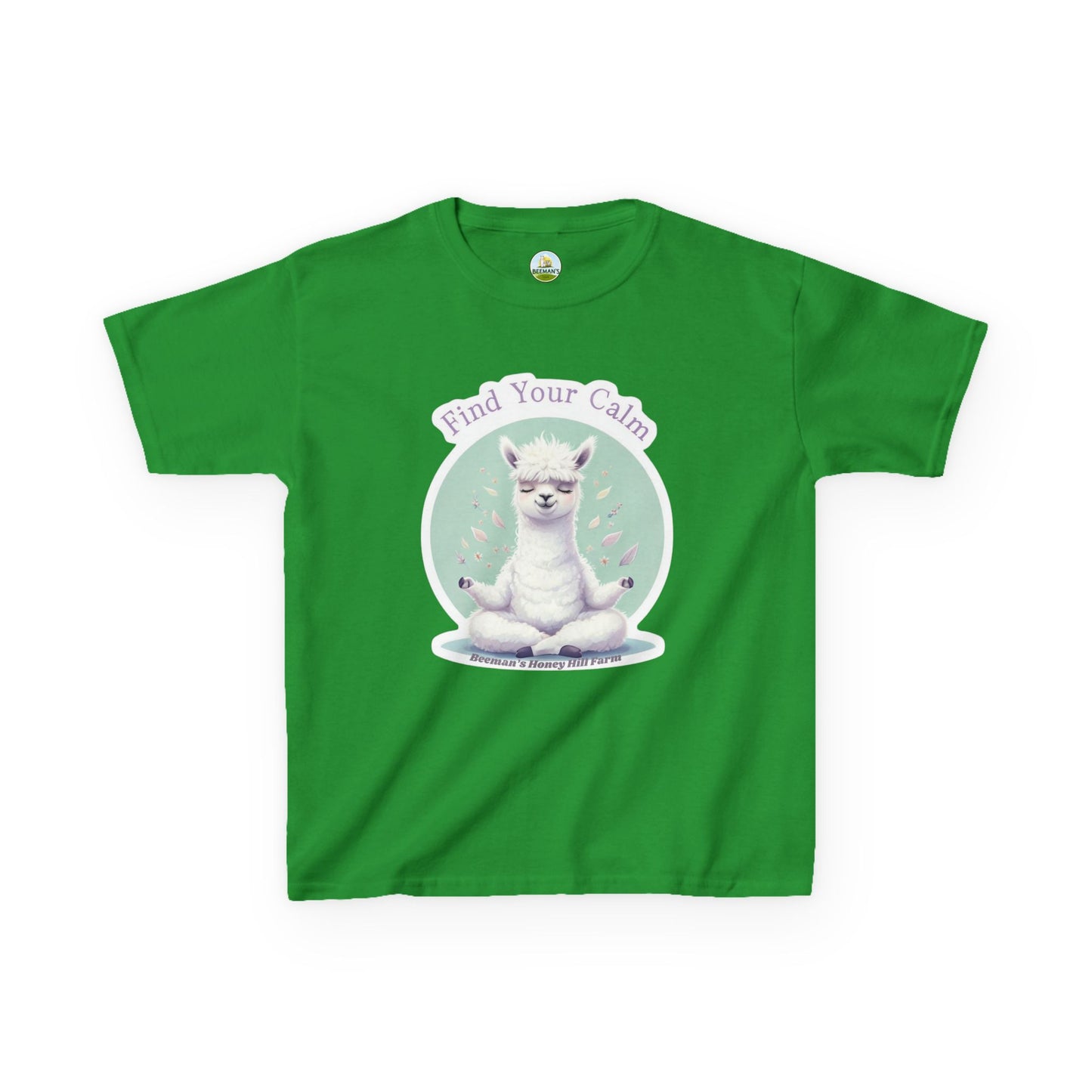 Alpaca Find Your Calm Kids Tee