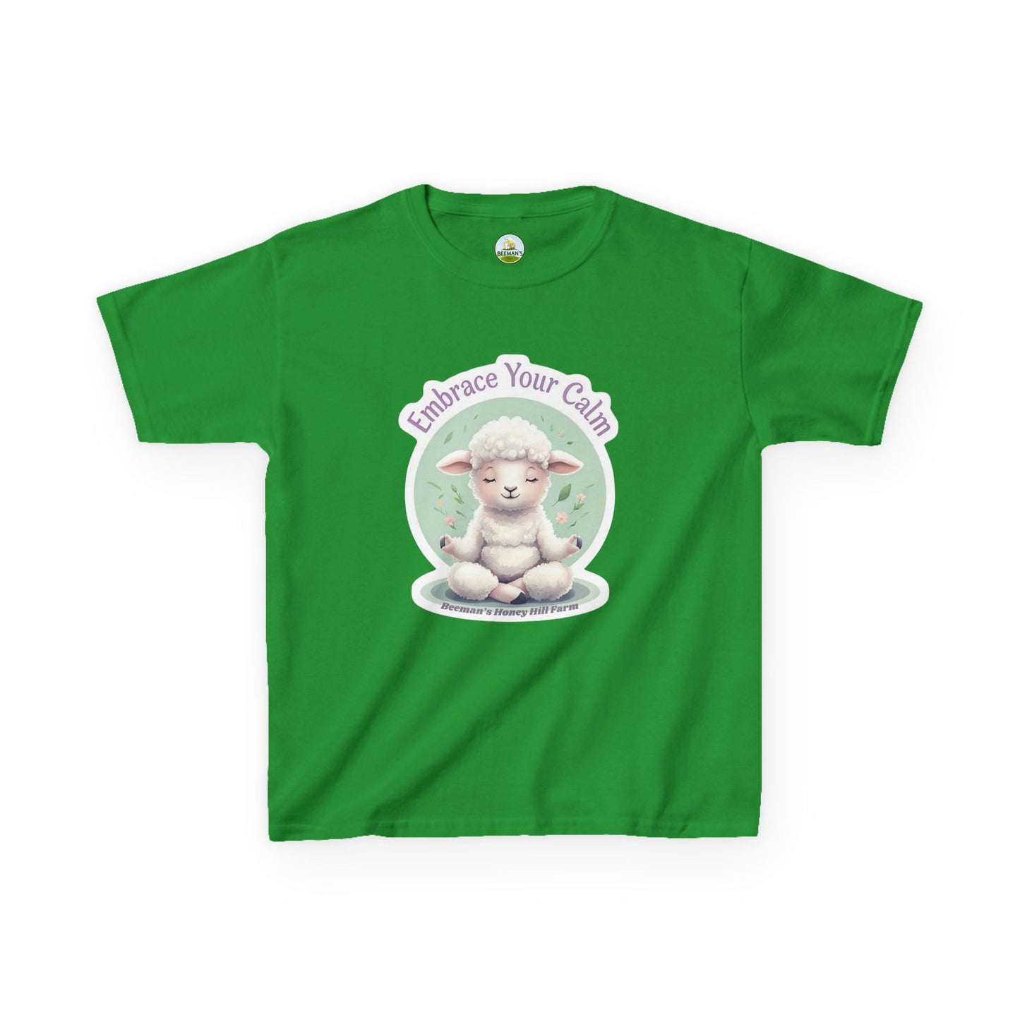 Sheep Embrace Your Calm Kids Tee