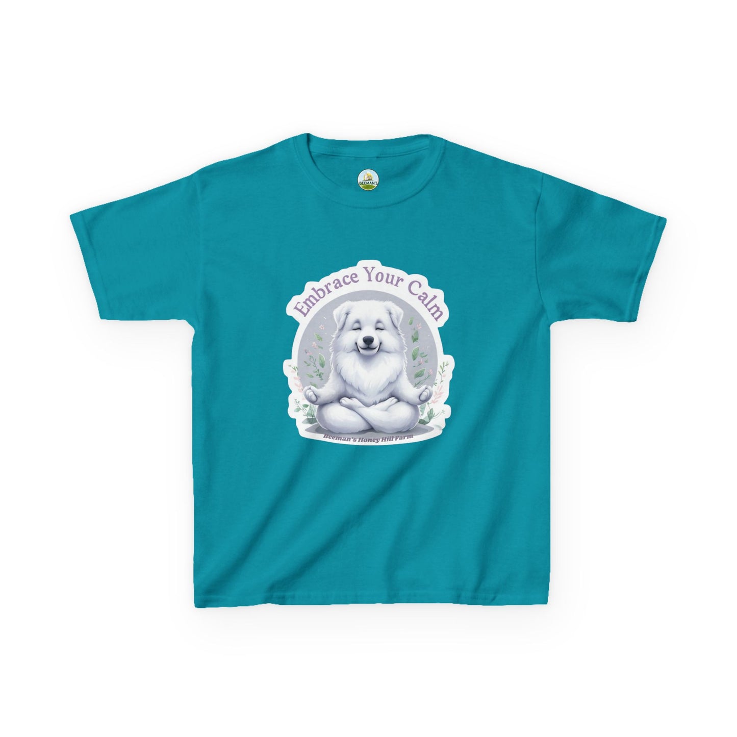 Great Pyrenees Embrace Your Calm Kids Tee