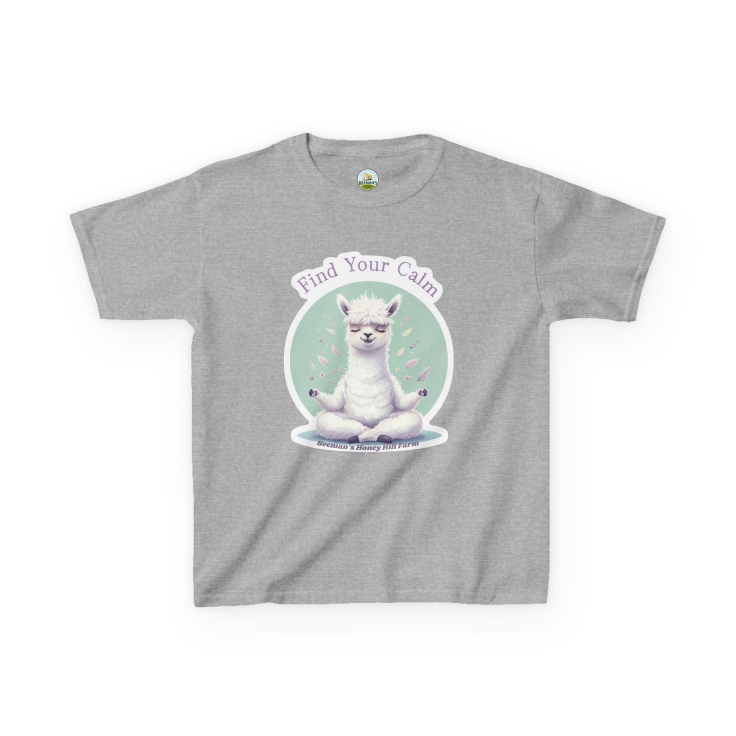 Alpaca Find Your Calm Kids Tee
