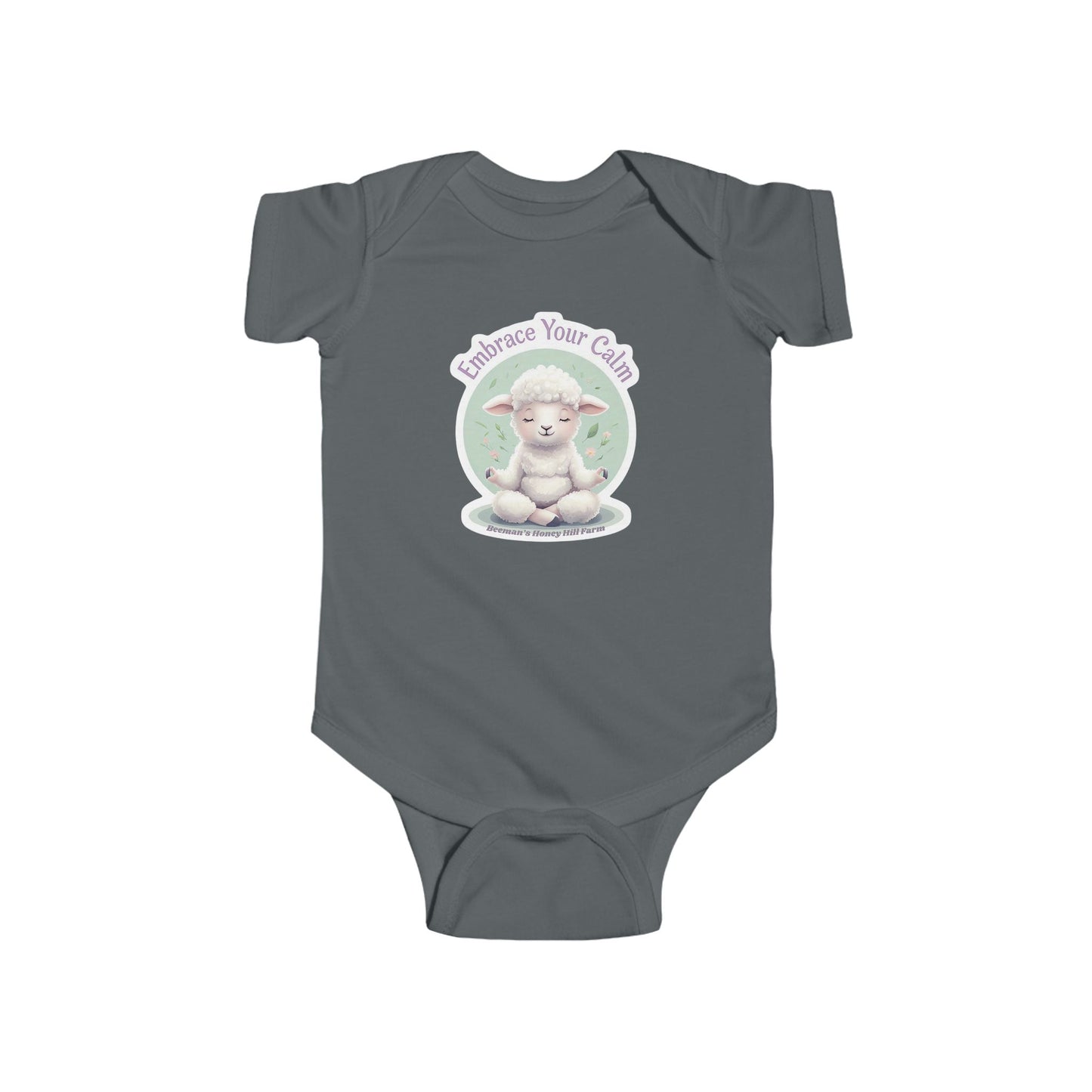 Sheep Embrace Your Calm Infant Bodysuit - Cute Baby Onesie for Peaceful Moments