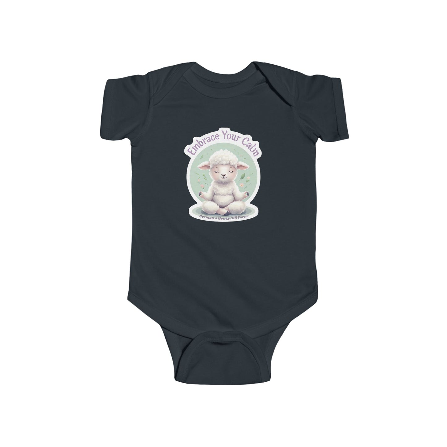 Sheep Embrace Your Calm Infant Bodysuit - Cute Baby Onesie for Peaceful Moments