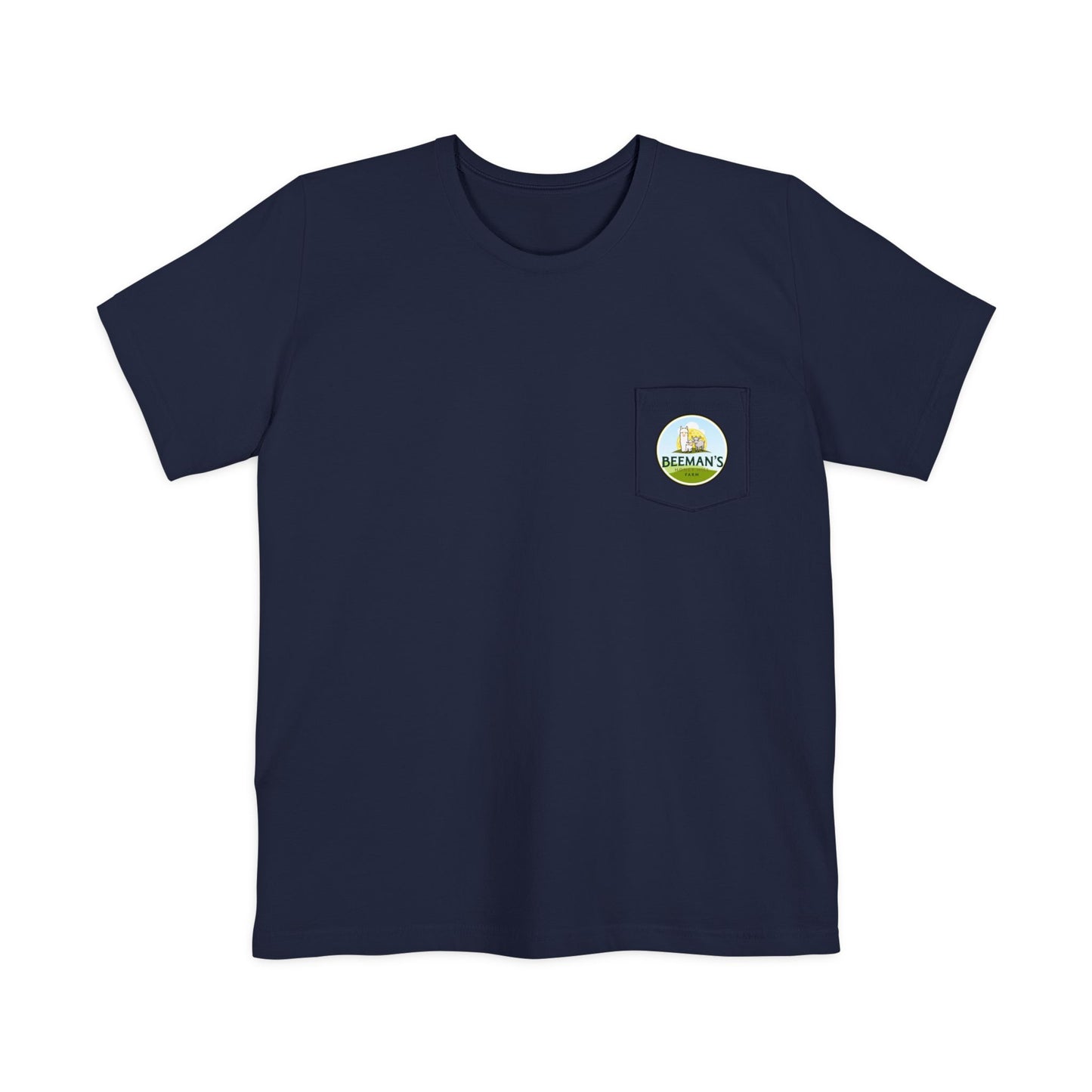 Beeman's Honey Hill Farm Pocket T-Shirt - Casual Comfort Tee for Everyday Wear
