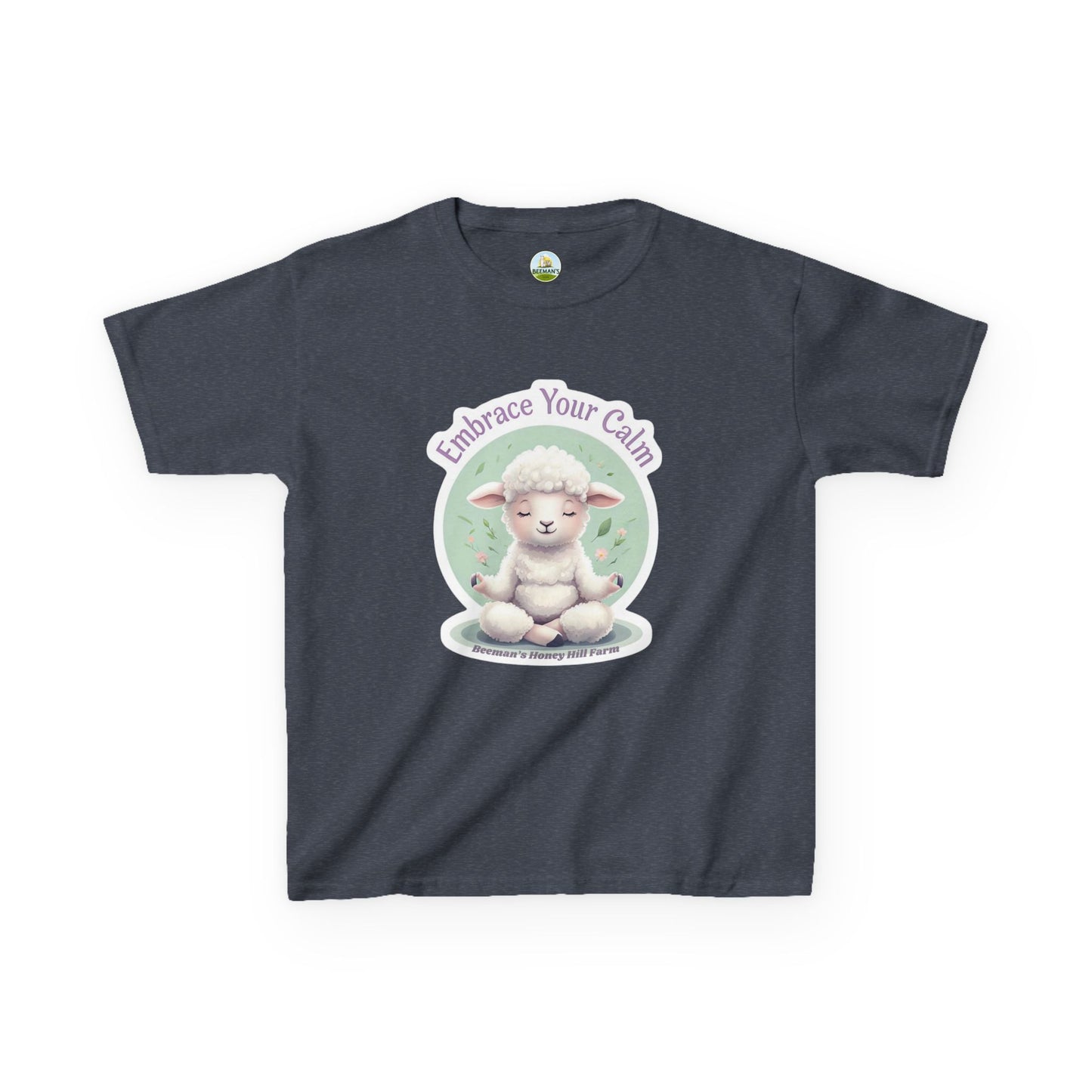 Sheep Embrace Your Calm Kids Tee