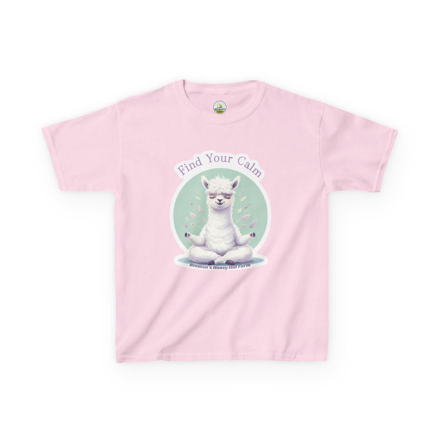 Alpaca Find Your Calm Kids Tee