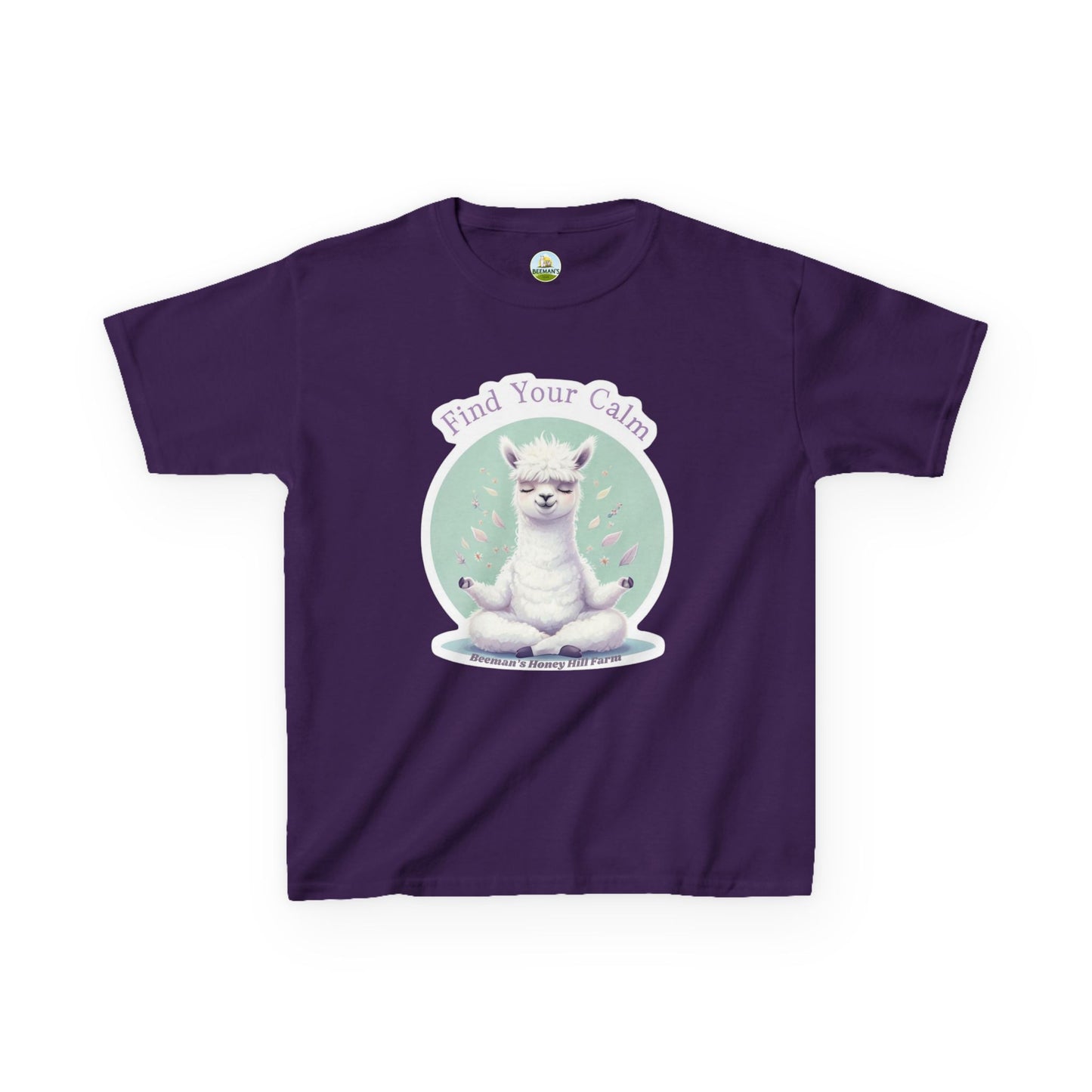 Alpaca Find Your Calm Kids Tee