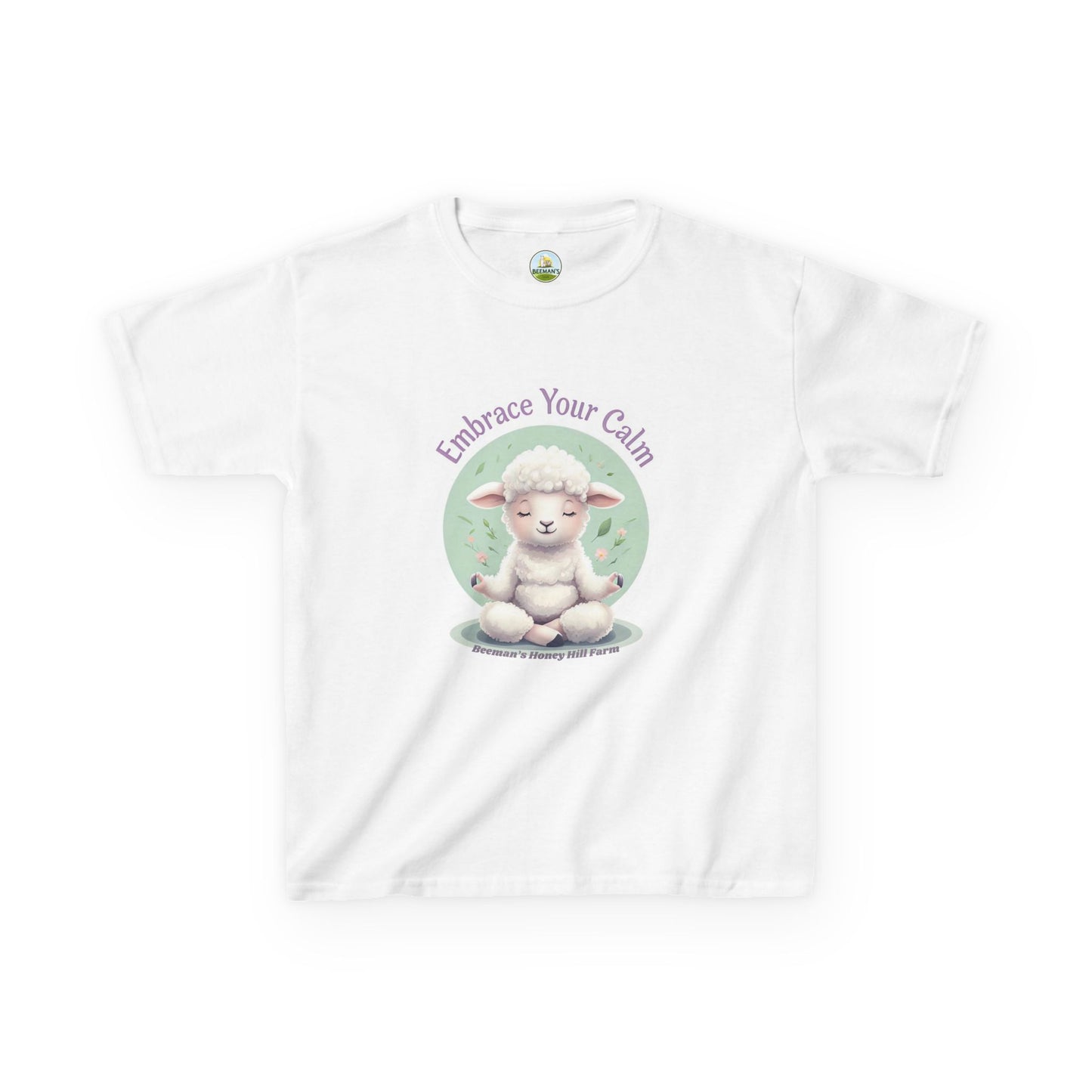 Sheep Embrace Your Calm Kids Tee