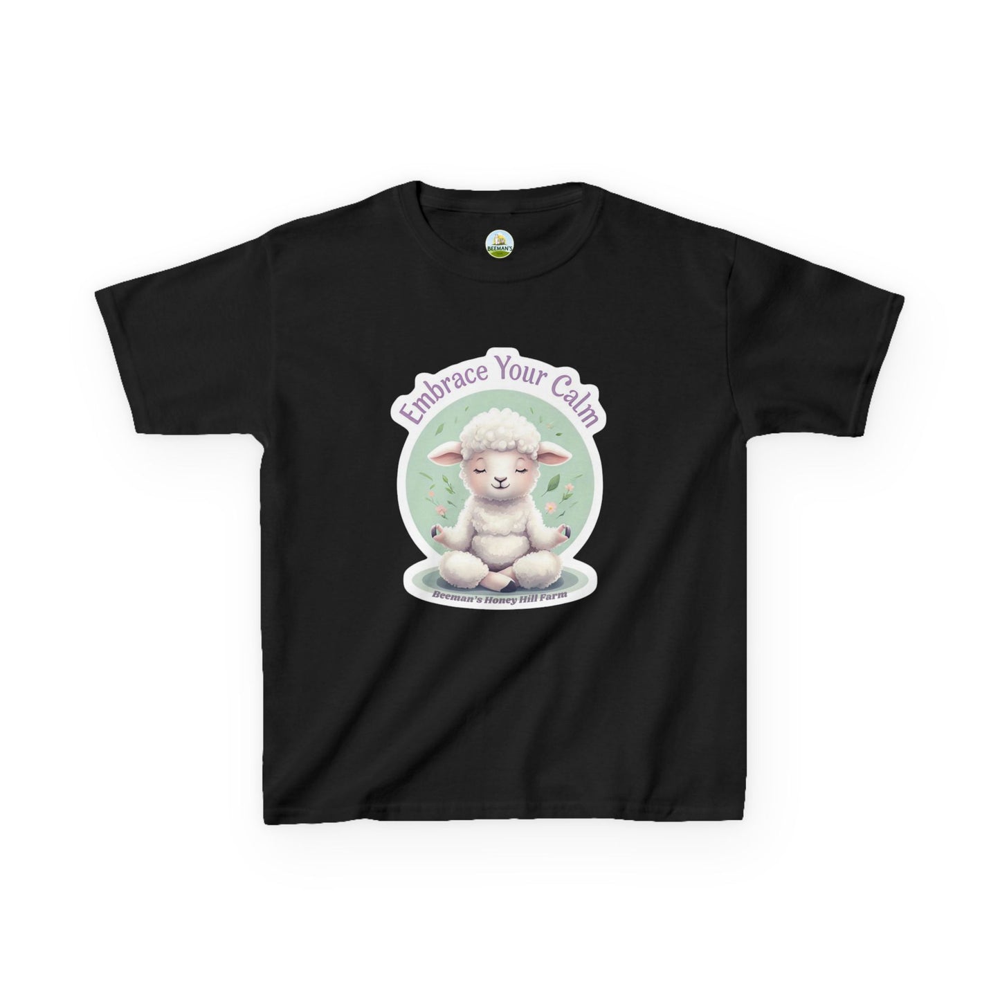 Sheep Embrace Your Calm Kids Tee