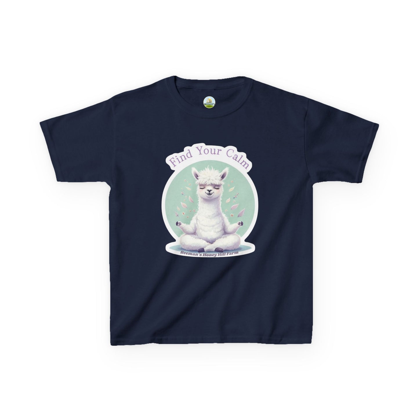 Alpaca Find Your Calm Kids Tee