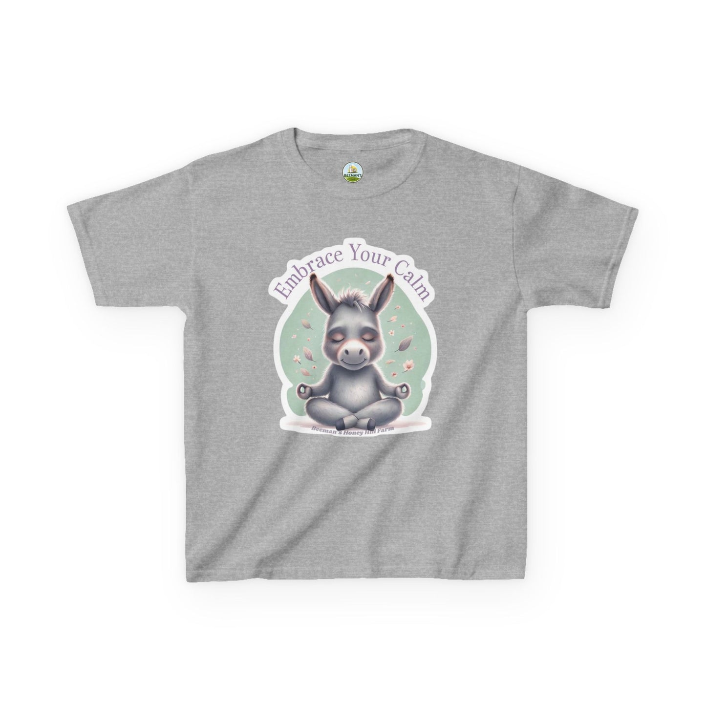 Donkey Embrace Your Calm Kids Tee