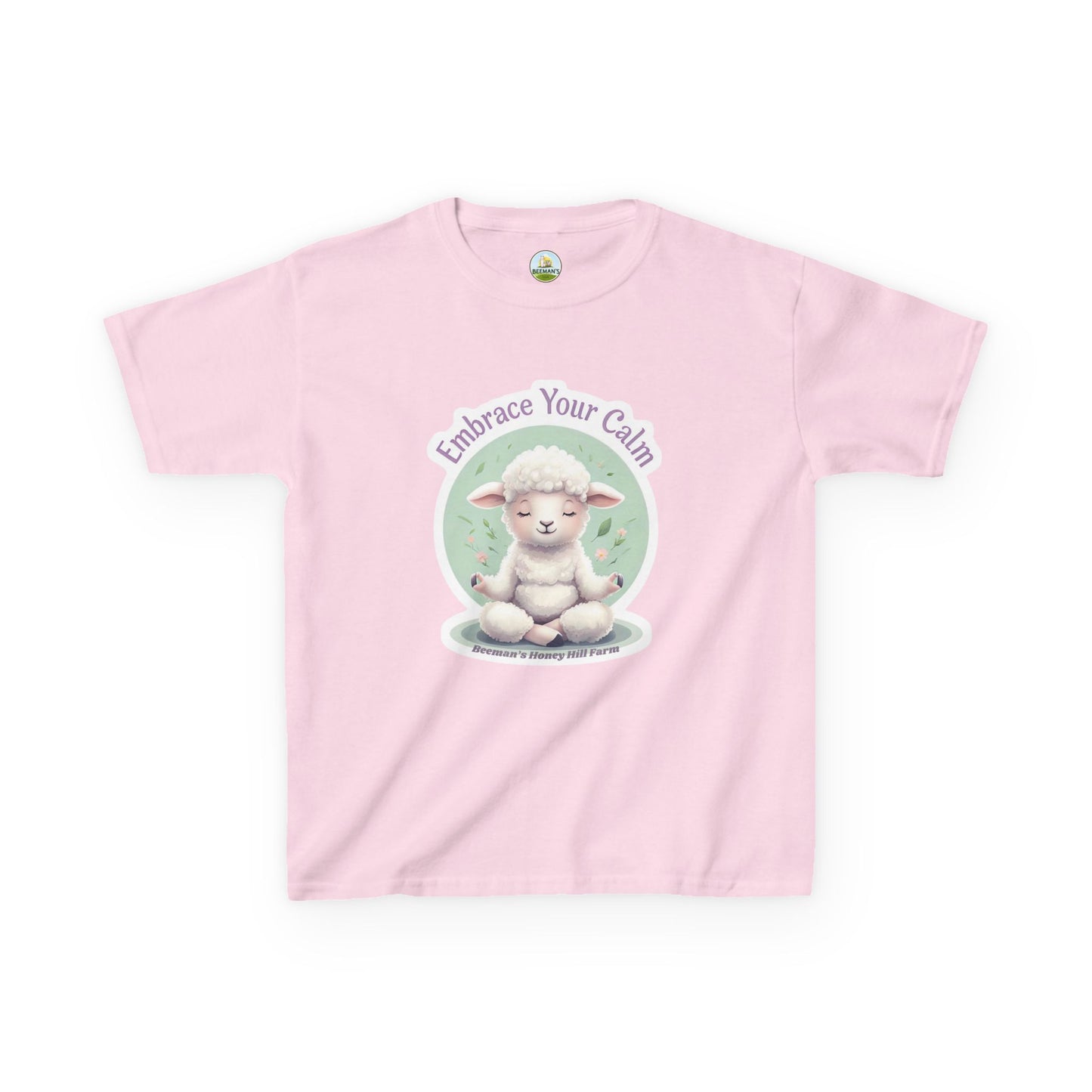 Sheep Embrace Your Calm Kids Tee