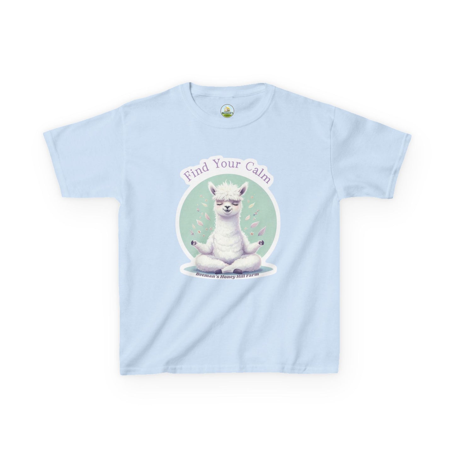 Alpaca Find Your Calm Kids Tee