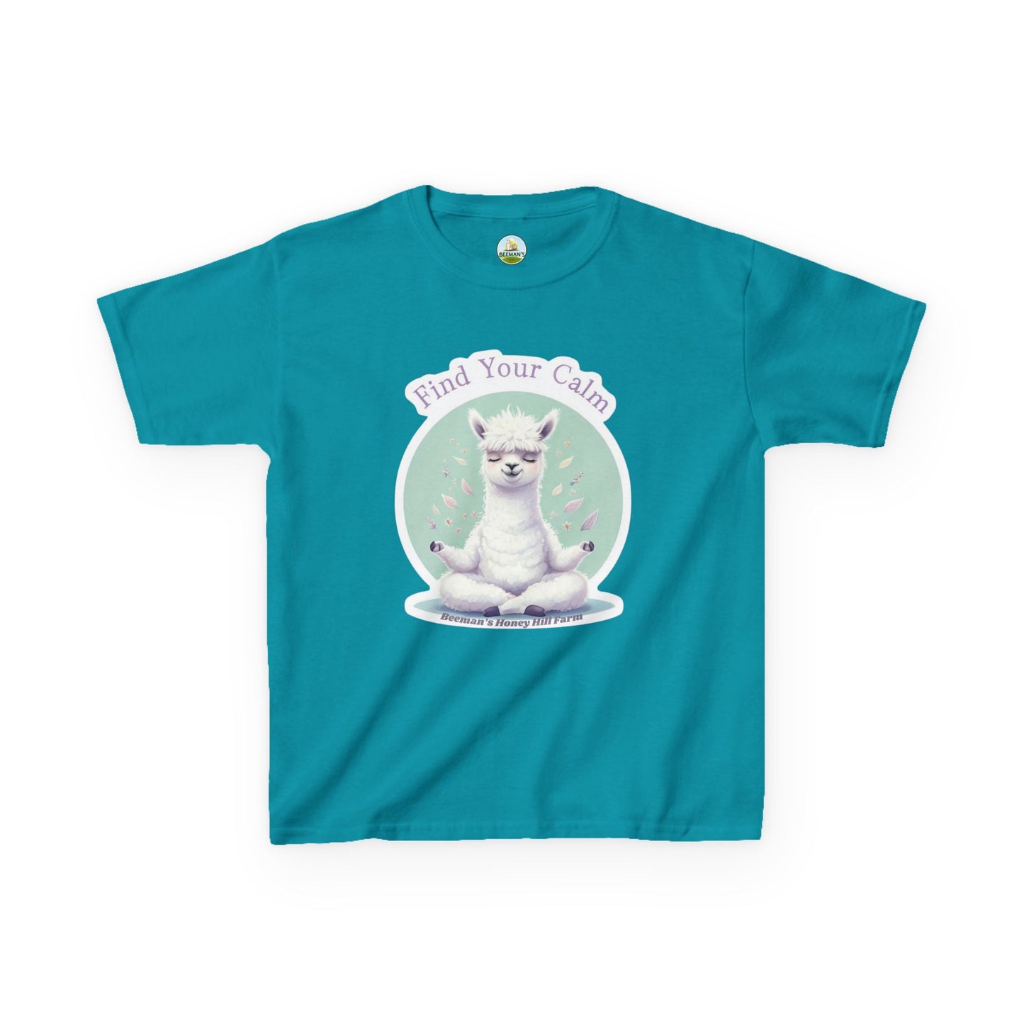 Alpaca Find Your Calm Kids Tee
