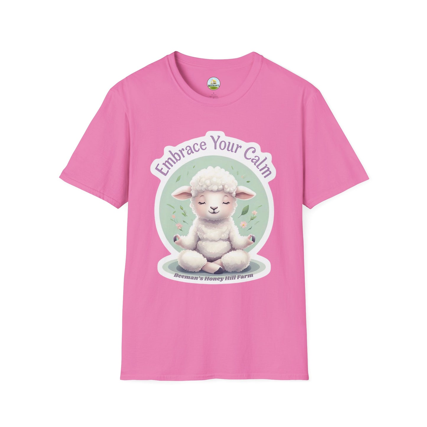 Sheep Embrace Your Calm T-Shirt - Beeman's Honey Hill Farm