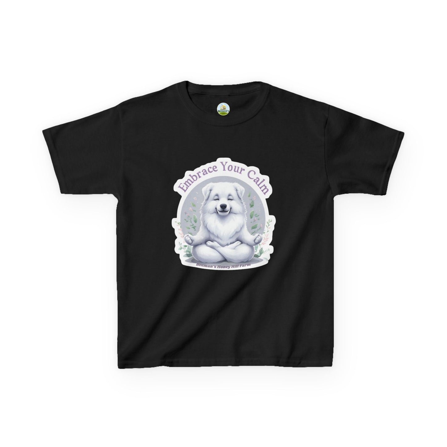 Great Pyrenees Embrace Your Calm Kids Tee