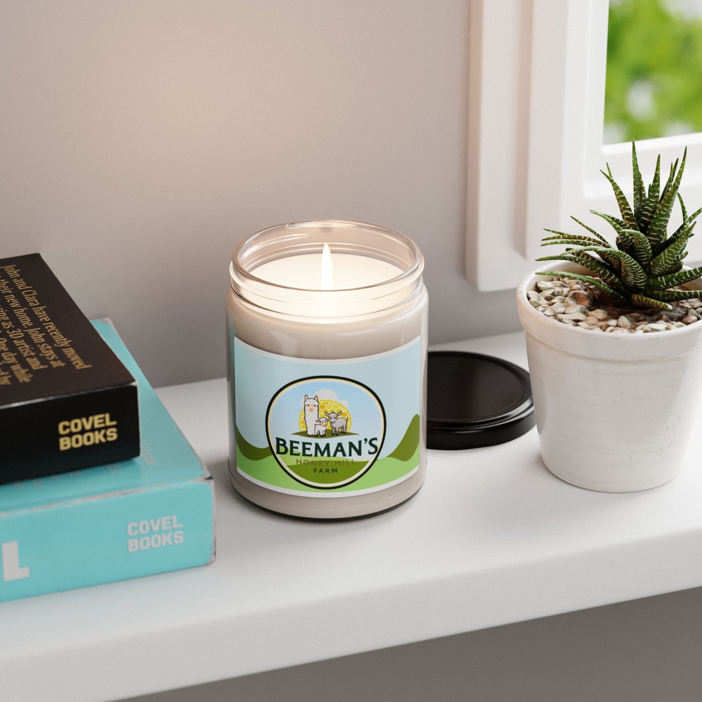Beeman's Honey Farm Scented Soy Candle - 9oz - Cozy Farmhouse Decor