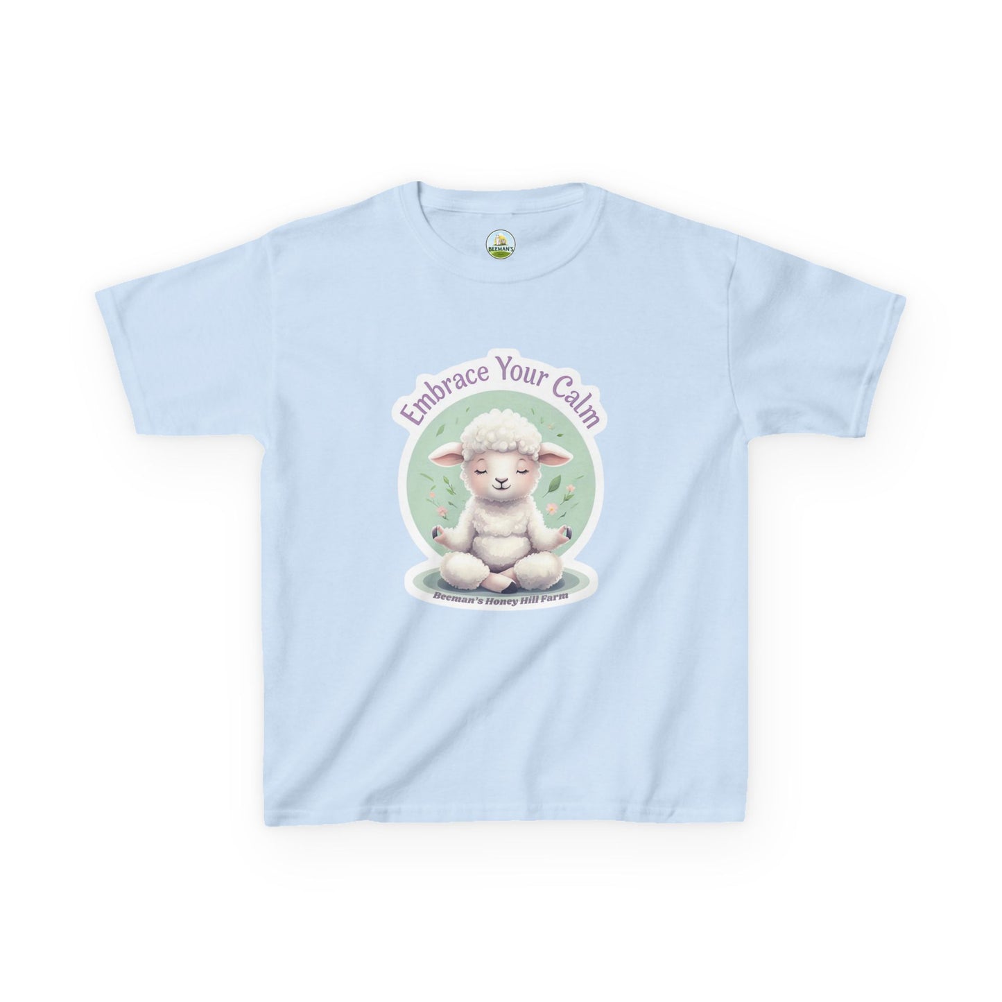 Sheep Embrace Your Calm Kids Tee