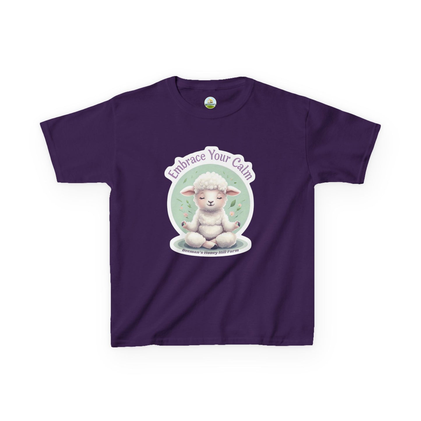 Sheep Embrace Your Calm Kids Tee