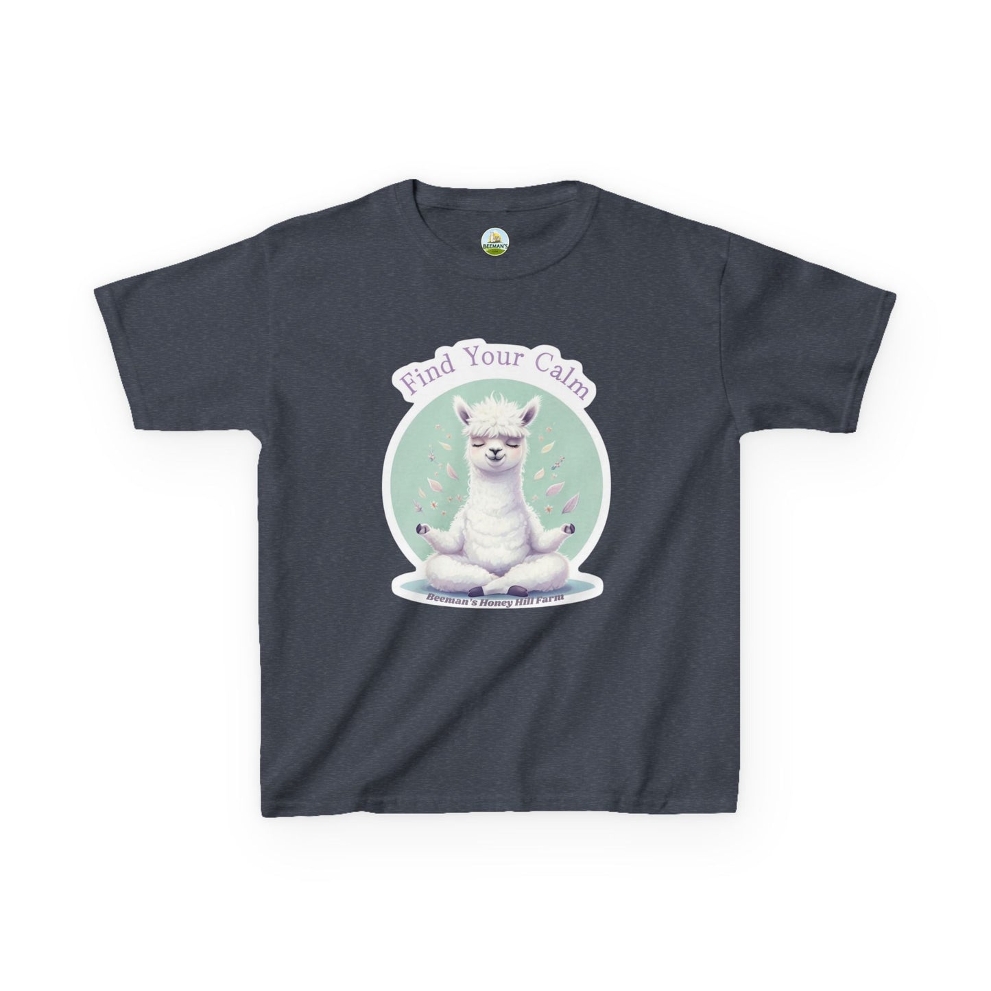 Alpaca Find Your Calm Kids Tee