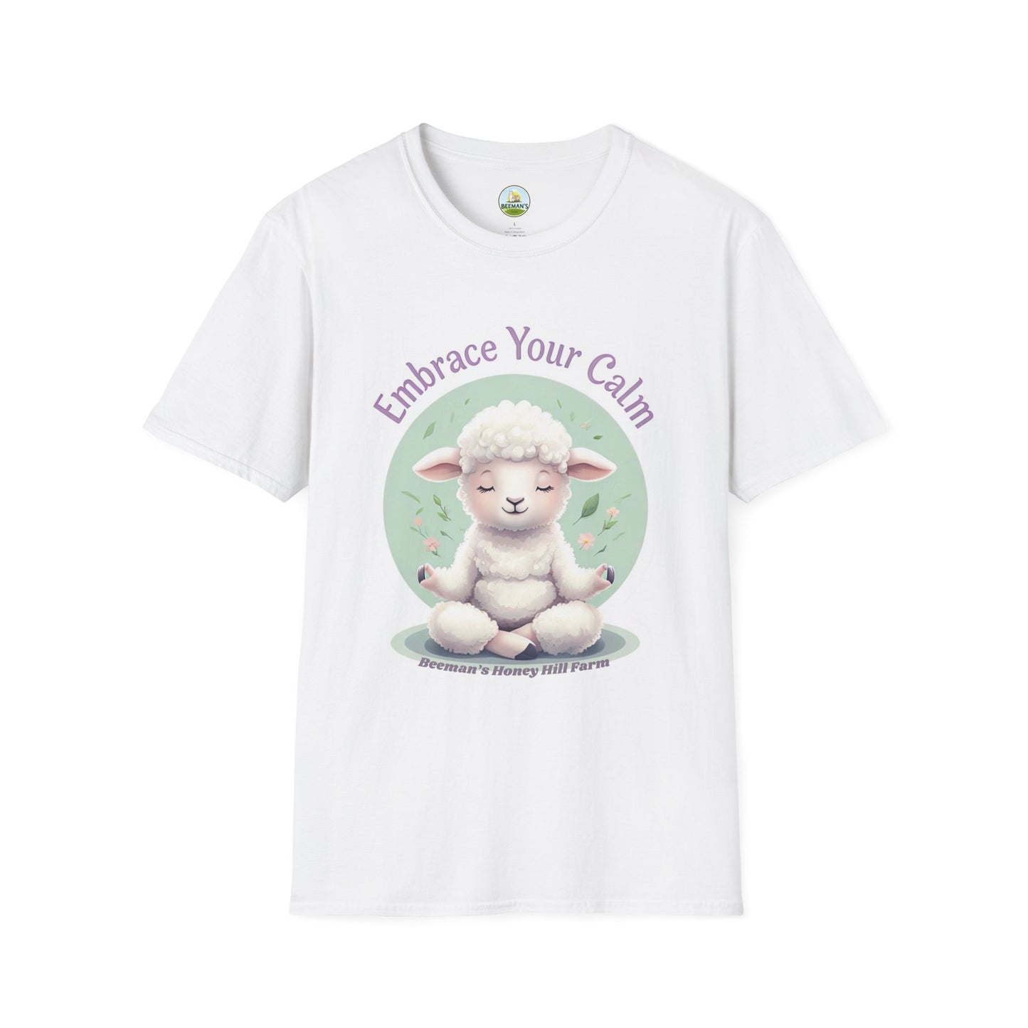 Sheep Embrace Your Calm T-Shirt - Beeman's Honey Hill Farm