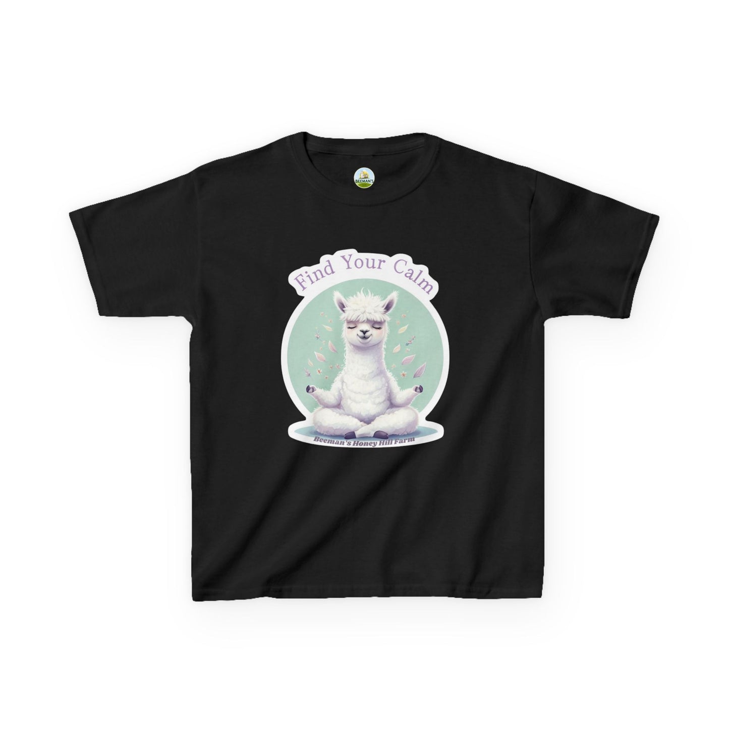 Alpaca Find Your Calm Kids Tee