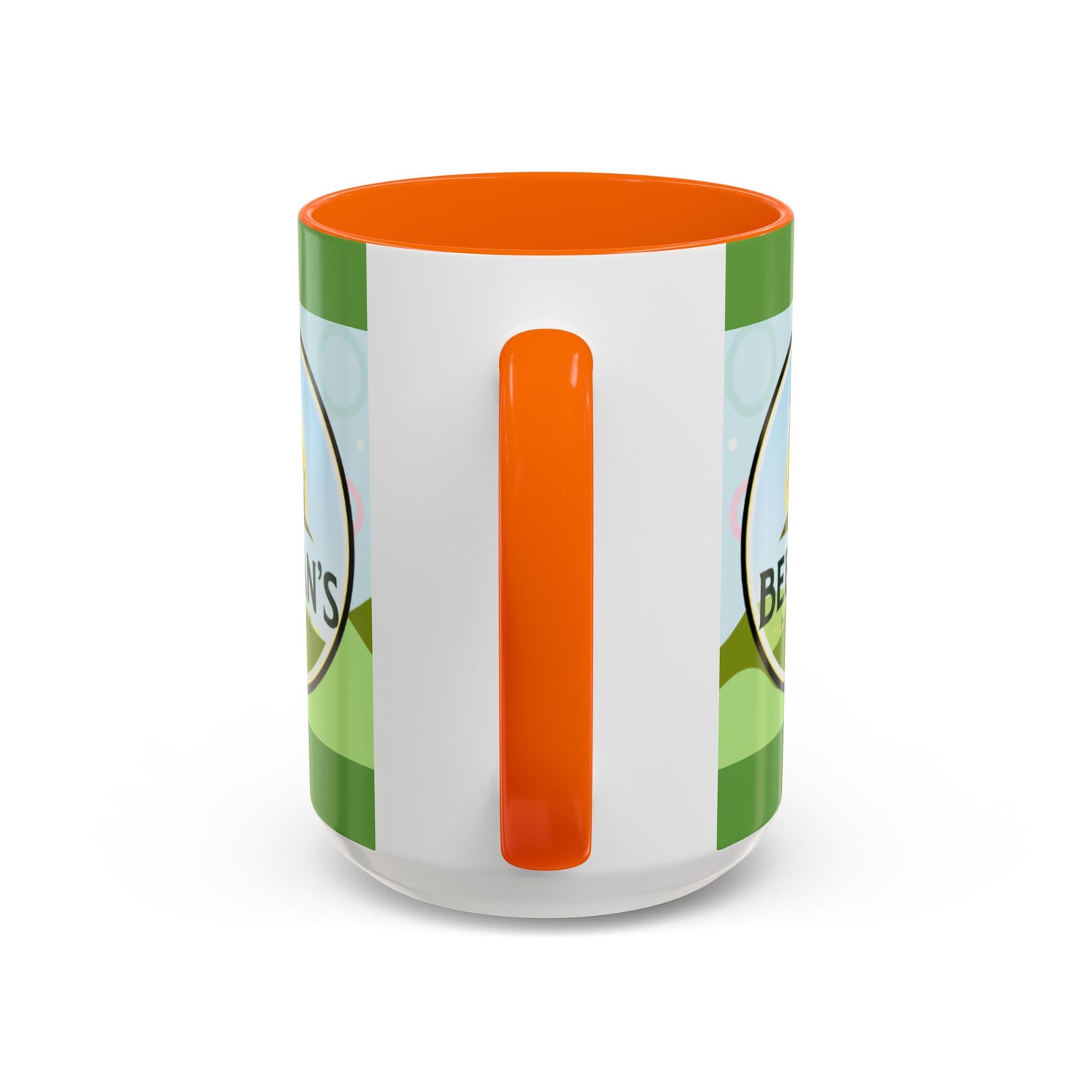 Coffee Mug - Beeman's Honey Hill Farm Logo featuring Chili Pie the Alpaca, Mini Donkey, and Sheep